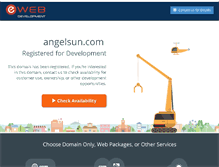 Tablet Screenshot of angelsun.com